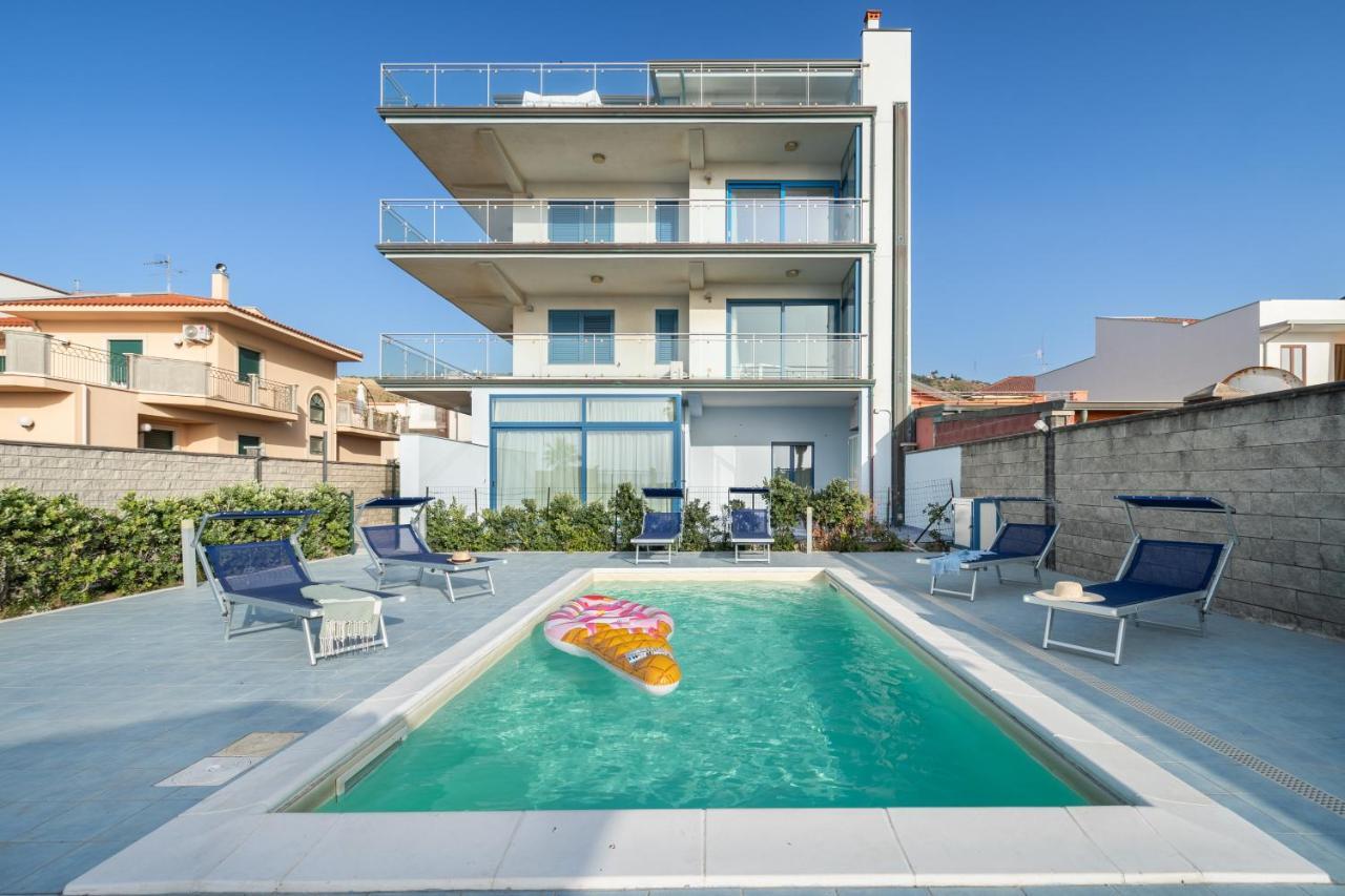 Terraces D'Orlando - Family Apartments With Sea View And Pool Capo dʼOrlando Zewnętrze zdjęcie